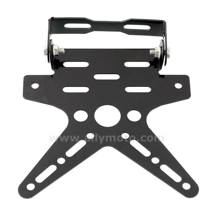 76 Custom Motorcycle Fender Eliminator License Plate Bracket Steel Dirt Atv Sport Cool